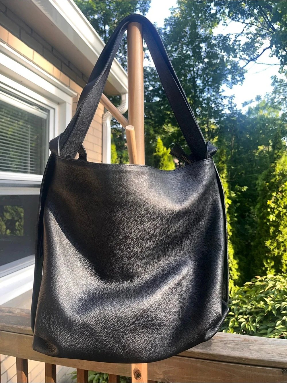 Mandrn Woven Evra Tote - Black